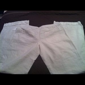 Free people linen trousers